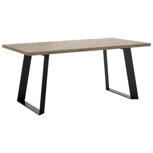 Hom`in JEDÁLENSKÝ STÔL, čierna, koňaková, 180/90/76 cm vyobraziť