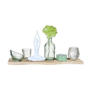 Ambia Home DEKORAČNÁ VÁZA, drevo, plast, sklo, kompozitné drevo, vyobraziť