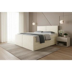 Livetastic BOXSPRINGOVÁ POSTEĽ, 160/200 cm, béžová vyobraziť