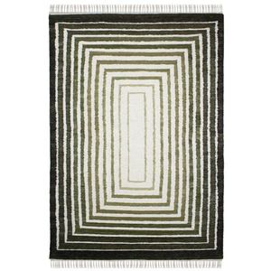 Flair Rugs RUČNE TKANÝ KOBEREC, 160/230 cm zelená vyobraziť