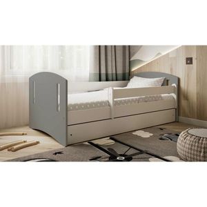 MID.YOU POSTEĽ PRE DETI A MLÁDEŽ 80/140 cm, sivá, biela vyobraziť