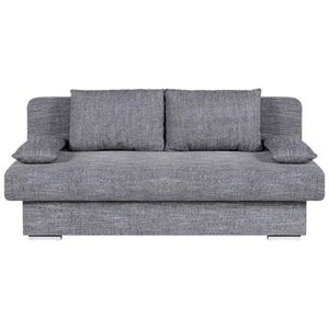 P & B ROZKLADACIA POHOVKA, textil, kompozitné drevo, sivá vyobraziť