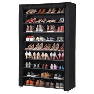Boxxx REGÁL NA TOPÁNKY, čierna, 100/162/28 cm vyobraziť