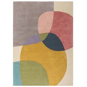 Flair Rugs VLNENÝ KOBEREC, 170/120 cm viacfarebná vyobraziť
