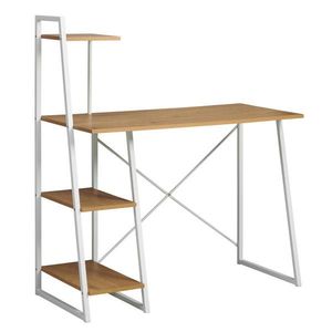 Livetastic PÍSACÍ STÔL, biela, farba duba, 102/117/50 cm vyobraziť
