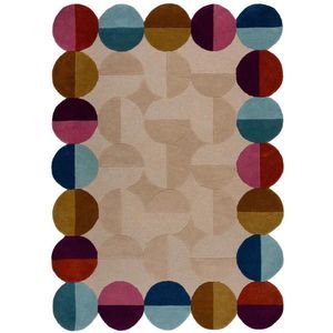 Flair Rugs VLNENÝ KOBEREC, 160/230 cm lila, ružová vyobraziť