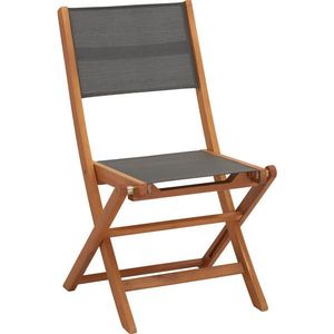 Ambia Garden ZÁHRADNÁ SKLADACIA STOLIČKA drevo, textil vyobraziť