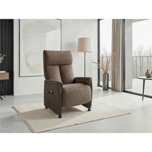Sit & More RELAXAČNÉ KRESLO, textil, hnedá vyobraziť
