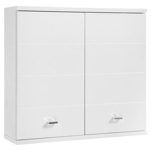 Xora ZÁVESNÁ SKRINKA, biela s vysokým leskom, biela, 76/71/23 cm vyobraziť
