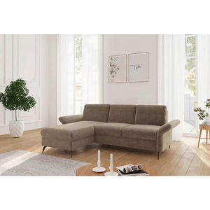 Sit & More ROHOVÁ SEDAČKA, textil, svetlohnedá vyobraziť