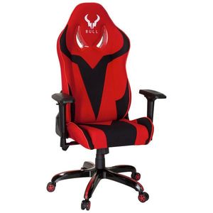 MID.YOU HERNÁ STOLIČKA, plochá tkanina, červená, čierna vyobraziť
