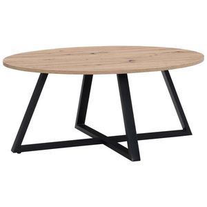 Boxxx KONFERENČNÝ STOLÍK, čierna, dub artisan, kov, kompozitné drevo, 90/70/39 cm vyobraziť