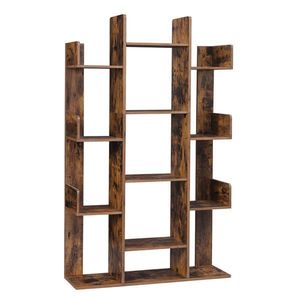 Boxxx REGÁL, hnedá, 86/140/25 cm vyobraziť