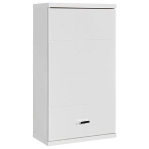 Xora ZÁVESNÁ SKRINKA, biela s vysokým leskom, biela, 38/71/23 cm vyobraziť