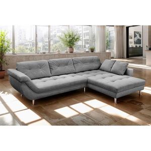 Livetastic ROHOVÁ SEDAČKA, plast, textil, kompozitné drevo, tmavosivá vyobraziť