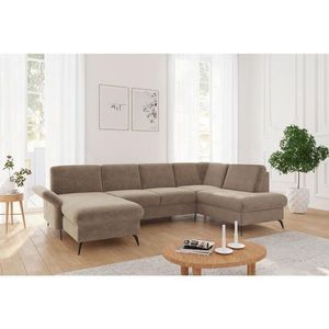 Sit & More SEDACIA SÚPRAVA, textil, svetlohnedá vyobraziť