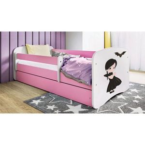 MID.YOU POSTEĽ PRE DETI A MLÁDEŽ 80/160 cm, biela, pink vyobraziť