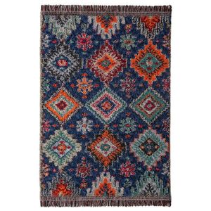 Flair Rugs KOBEREC S VYSOKÝM VLASOM, 200/300 cm tmavomodrá vyobraziť