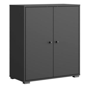 P & B SKRINKA NA TOPÁNKY, čierna, 70/80/33 cm vyobraziť