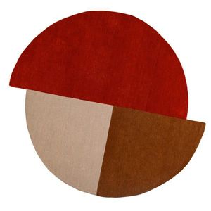 Flair Rugs VLNENÝ KOBEREC, 200/200 cm hrdzavá vyobraziť
