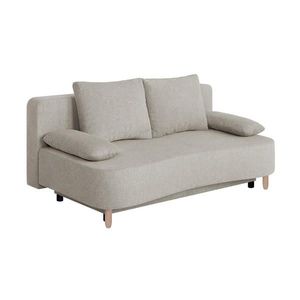 P & B ROZKLADACIA POHOVKA, textil, kompozitné drevo, béžová vyobraziť