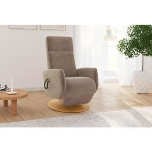 Sit & More RELAXAČNÉ KRESLO, textil, svetlohnedá vyobraziť