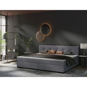 P & B BOXSPRINGOVÁ POSTEĽ, 240/200 cm, svetlosivá vyobraziť