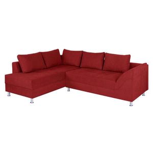 P & B ROHOVÁ SEDAČKA, textil, kompozitné drevo, bobuľová vyobraziť