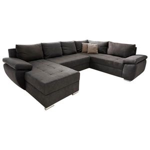 P & B SEDACIA SÚPRAVA, textil, hnedá vyobraziť