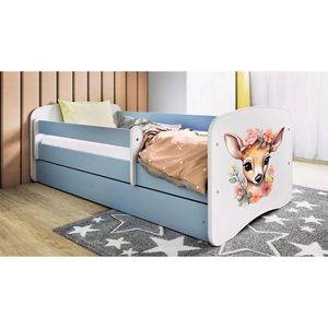 MID.YOU POSTEĽ PRE DETI A MLÁDEŽ 80/160 cm, modrá, biela vyobraziť