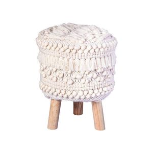 TABURETKA, drevo, textil, 38/50/38 cm vyobraziť