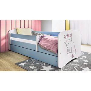 MID.YOU POSTEĽ PRE DETI A MLÁDEŽ 80/160 cm, modrá, biela vyobraziť