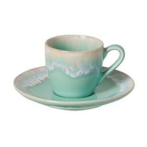 Tyrkysovomodrá kameninová šálka na espresso 100 ml Taormina – Casafina vyobraziť