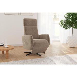 Sit & More RELAXAČNÉ KRESLO, textil, svetlohnedá vyobraziť