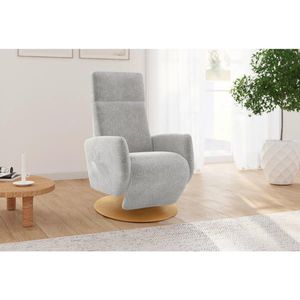 Sit & More RELAXAČNÉ KRESLO, textil, svetlosivá vyobraziť