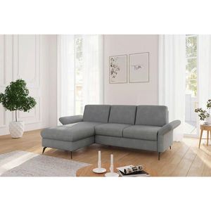 Sit & More ROHOVÁ SEDAČKA, textil, sivá vyobraziť