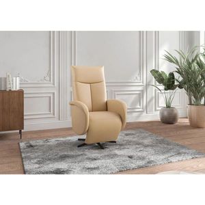 Sit & More RELAXAČNÉ KRESLO, koža, cappuccino vyobraziť