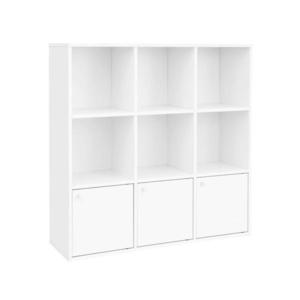 Boxxx REGÁL, biela, 98/98/30 cm vyobraziť