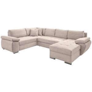 P & B SEDACIA SÚPRAVA, textil, béžová vyobraziť