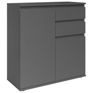 Boxxx KOMODA, antracitová, 80/84/35 cm vyobraziť