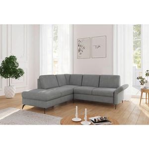 Sit & More ROHOVÁ SEDAČKA, textil, sivá vyobraziť