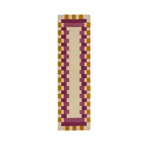 Flair Rugs BEHÚŇ, 60/230 cm, žltá, ružová vyobraziť