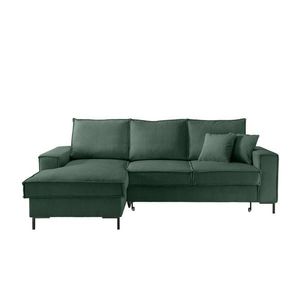 P & B ROHOVÁ SEDAČKA, textil, tmavozelená vyobraziť