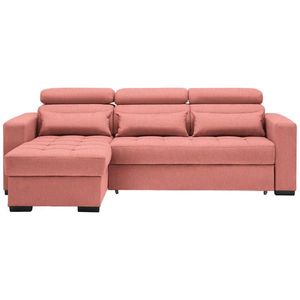 Carryhome ROHOVÁ SEDAČKA, textil, koralová vyobraziť