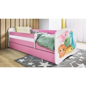 MID.YOU POSTEĽ PRE DETI A MLÁDEŽ 80/160 cm, biela, pink vyobraziť