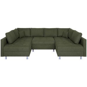 P & B SEDACIA SÚPRAVA, textil, olivovozelená vyobraziť