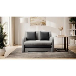 MID.YOU ROZKLADACIA POHOVKA, textil, antracitová, svetlosivá vyobraziť