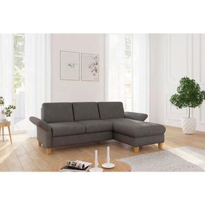 Sit & More ROHOVÁ SEDAČKA, textil, grafitová vyobraziť
