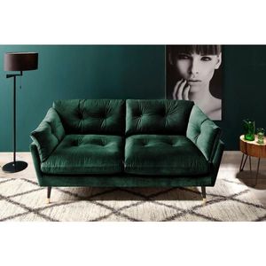 MID.YOU DVOJMIESTNA POHOVKA, textil, zelená vyobraziť