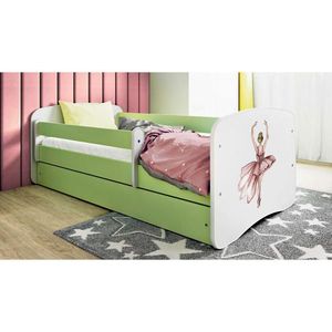 MID.YOU POSTEĽ PRE DETI A MLÁDEŽ 80/160 cm, zelená, biela vyobraziť